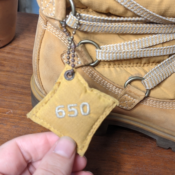 Timberland 650 quilted lace up boots 8 - Picture 8 of 16